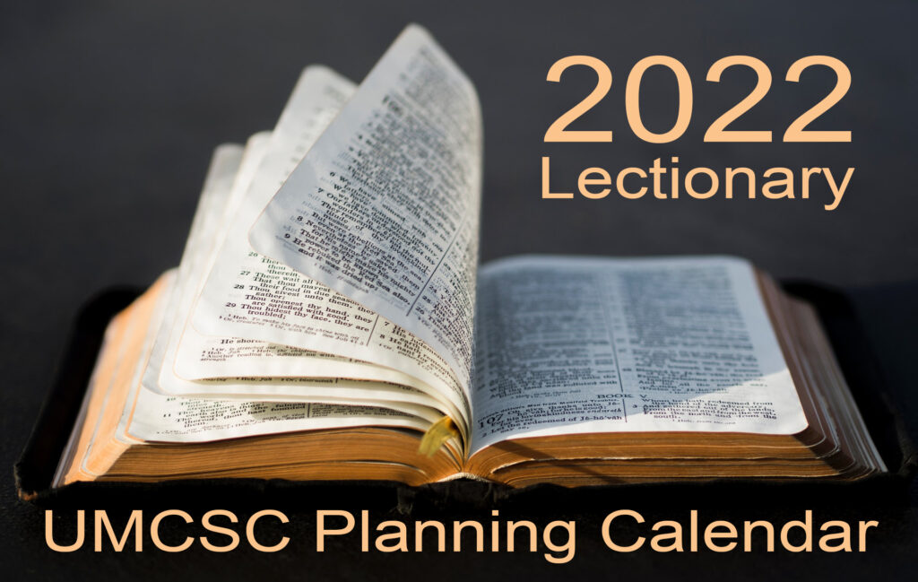 UMCSC Planning Calendar - South Carolina UMC