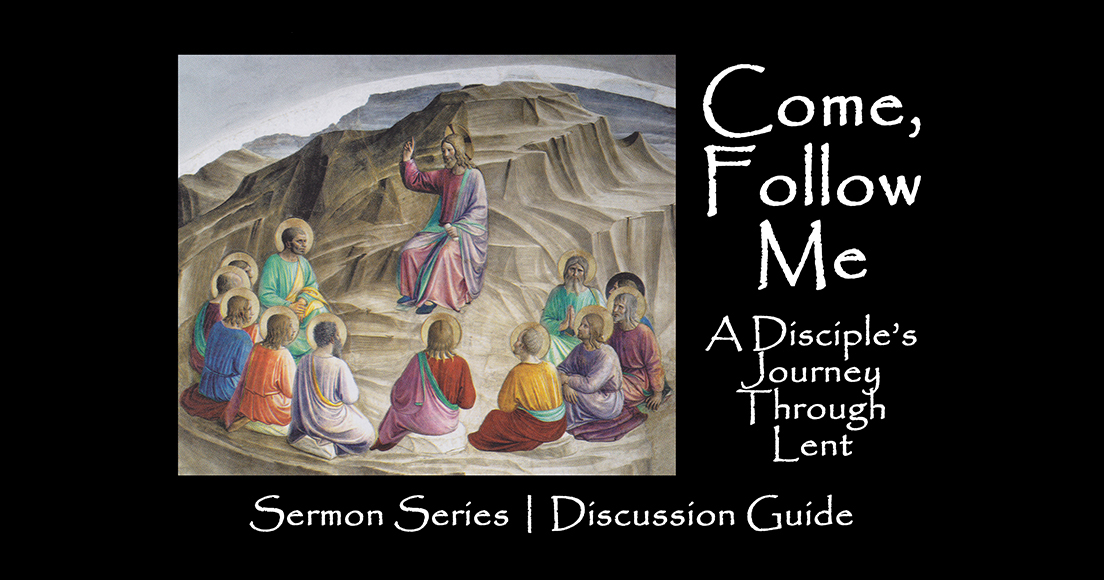 New Follow Me” Lenten sermon series, study guide now available