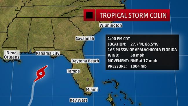 Tropical Storm Colin Alert - South Carolina UMC